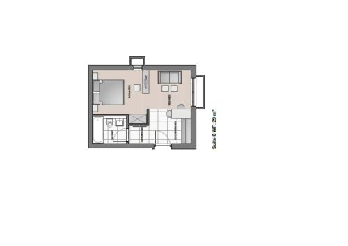 a house with a viewfourth floor plan at Schlosskopf Suiten in Sankt Anton am Arlberg
