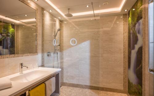 Ένα μπάνιο στο Hotel Bichlingerhof