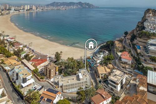 Benidorm Beach sea view new family apartment photo 12