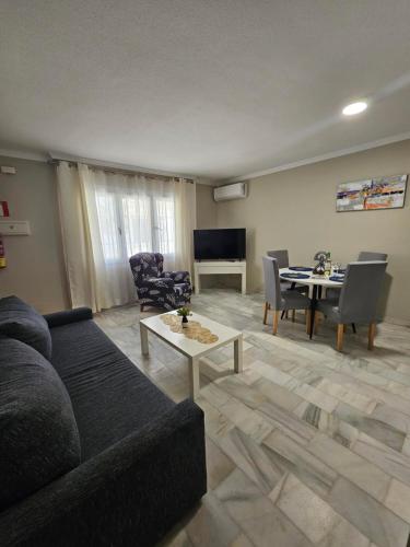 Posezení v ubytování APARTAMENTO VERA COAST 123