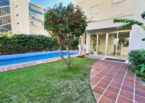Central Two Bedroom Apartment on the Second Line of the Beach in Marbella.