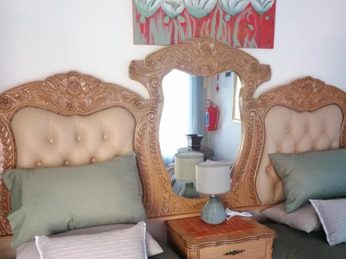 Zona de estar de Kettle Guest Lodge Rustenburg
