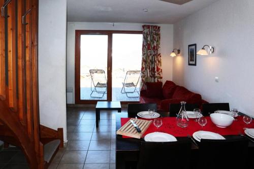 Posezení v ubytování Chalet La Combe D Or - Chalet mitoyen 6 personnes en résidence de standing MAE-3964