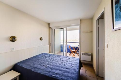 Кровать или кровати в номере Résidence Bleu Marine - maeva Home - Appartement 3 pièces 6 personnes Séle 52
