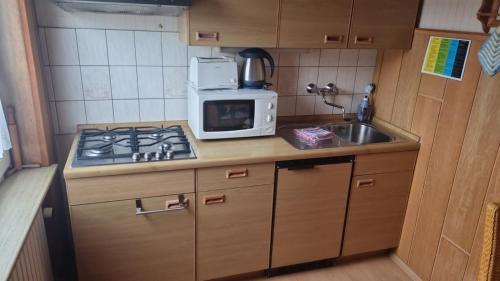 Kuchyň nebo kuchyňský kout v ubytování Edeltraut Behring Susi