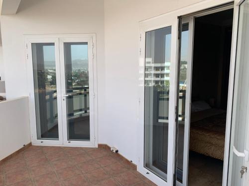 Balcon ou terrasse dans l'établissement Agadir 1 plage piscine terrasse