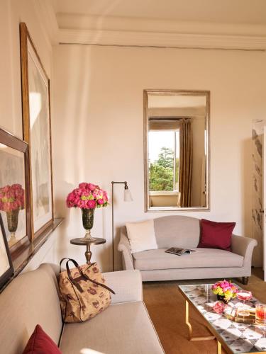 Χώρος καθιστικού στο Hotel Eden - Dorchester Collection