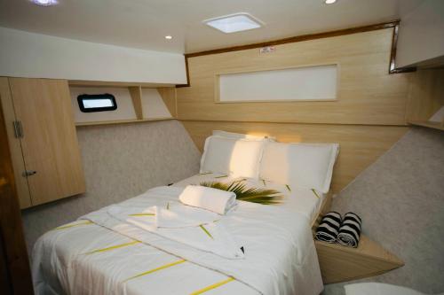 Ein Bett oder Betten in einem Zimmer der Unterkunft Odyssey of sunny side