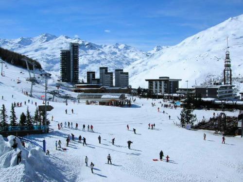 Résidence Chaviere - Studio 4 pers au pied des pistes à la Croisette - accès 3 Vallées MAE-5624