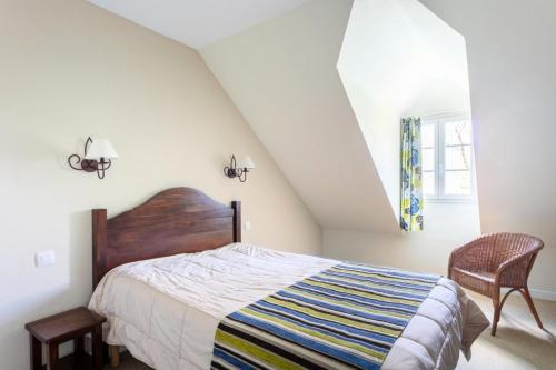 Ένα ή περισσότερα κρεβάτια σε δωμάτιο στο Résidence Les Belles Rives - maeva Home - Appartement 2 pièces 7 personnes - Confort MAE-2224