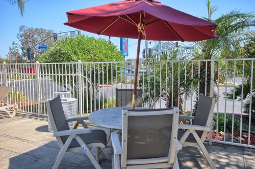 Balkón nebo terasa v ubytování Motel 6-Tulare, CA