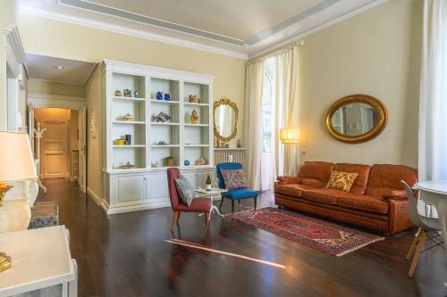 Χώρος καθιστικού στο Casa Venus