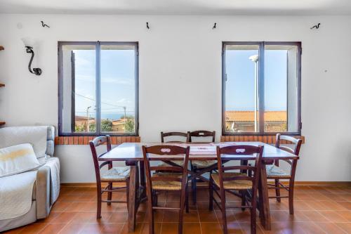 Zona de estar de Villa due Archi