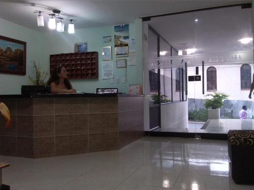 Lobby alebo recepcia v ubytovaní Hotel Táchiras