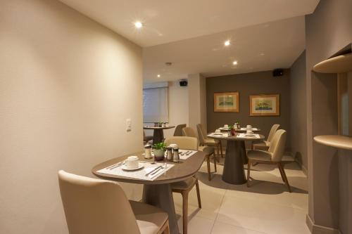 Zona de estar de Hotel Saint Simon