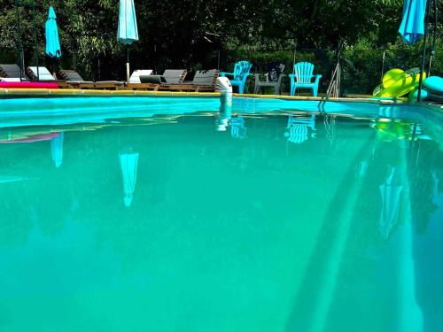 Villa d'une chambre avec piscine privee terrasse et wifi a Roussillon
