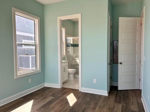 Koupelna v ubytování Aquila East