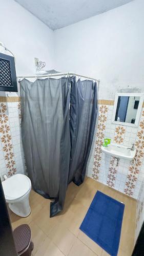 Koupelna v ubytování Pousada Matriz