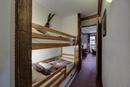 เตียงสองชั้นในห้องที่ Residence Prince Des Cimes - 3 Pièces pour 8 Personnes 864