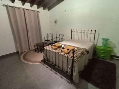 Gulta vai gultas numurā naktsmītnē One bedroom property with private pool terrace and wifi at Rabo de Peixe