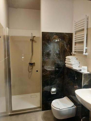 Salle de bains dans l'établissement Hotel BAST Wellness & SPA