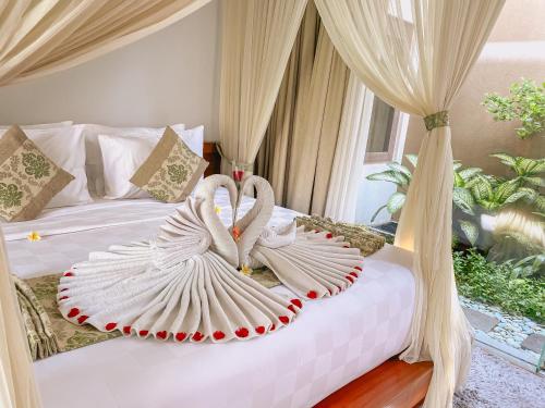 Katil atau katil-katil dalam bilik di The Kasih Villas & Spa