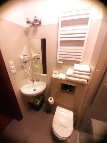Salle de bains dans l'établissement Hotel BAST Wellness & SPA