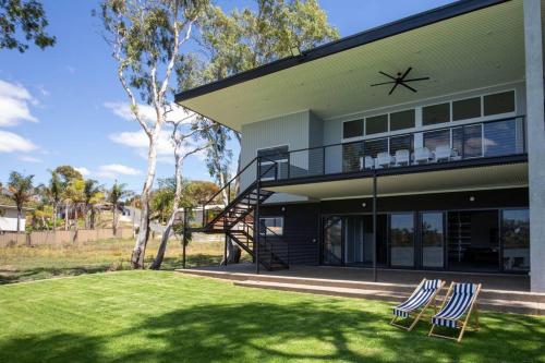 Taman di luar 120 River Lane, Mannum