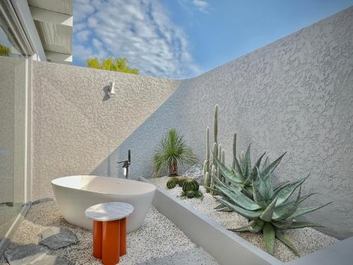 Ένα μπάνιο στο Palm Springs Villa Pranburi