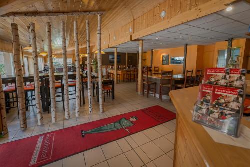 Restaurace v ubytování Fasthotel Annecy