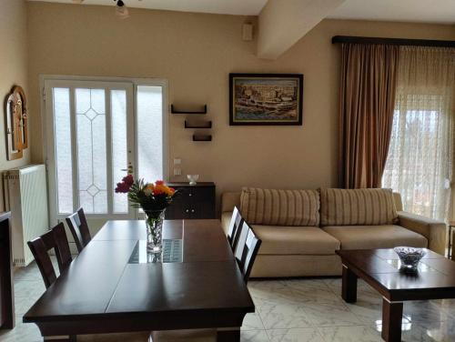 Χώρος καθιστικού στο JIMMYS HOME
