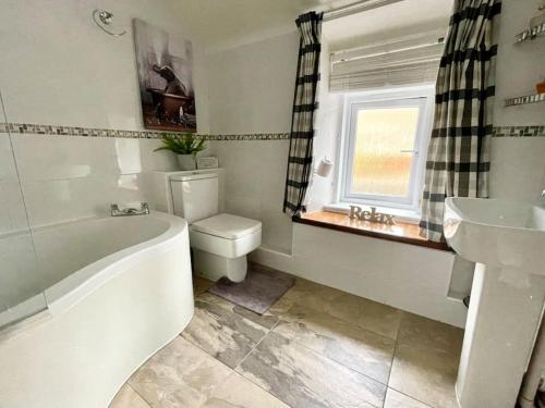 Koupelna v ubytování Comfortable 4 bed Home, Valhalla, Helmsdale