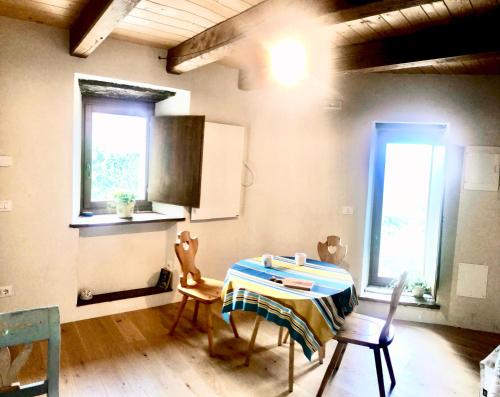 Posezení v ubytování Agriturismo Alba di Cortona - Appartamento Lavanda-Appartamento Rosmarino