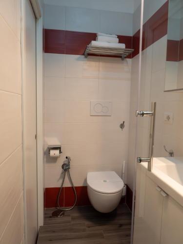 Koupelna v ubytování B&B Easy