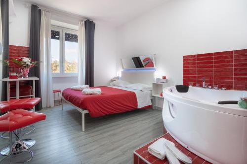 Postel nebo postele na pokoji v ubytování B&B Easy