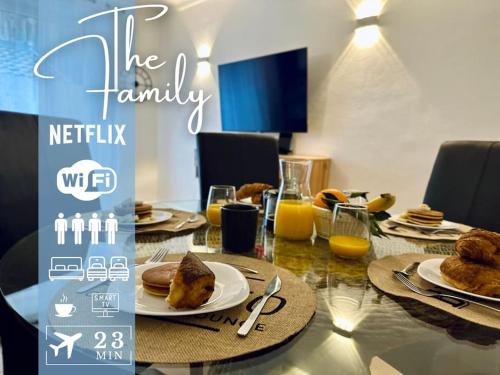 #The Family moderne et Charme WIFI - TV 4per