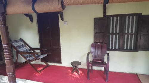 Χώρος καθιστικού στο George Brooks Homestay