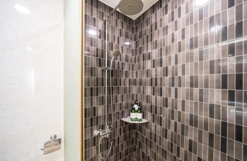 Koupelna v ubytování Wate Hotel