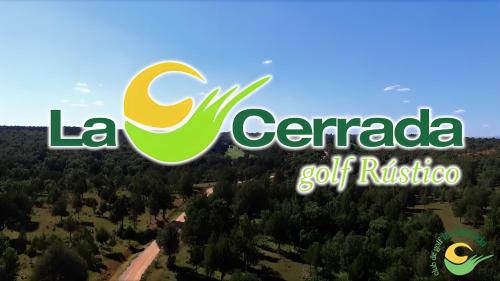 a logo for la centra gstaad golf district at Casa Maite in Ríoseco de Soria