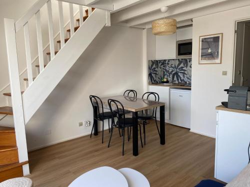 Posezení v ubytování Ty Duplex