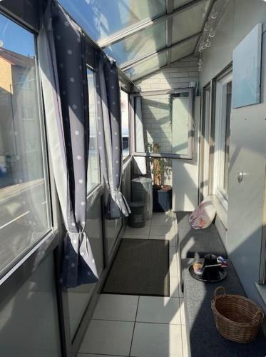 Χώρος καθιστικού στο Design Apartment im Zentrum