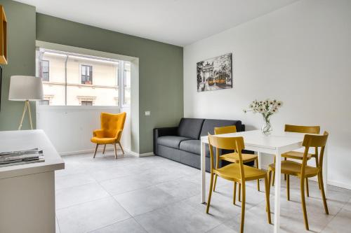 Posezení v ubytování Cutest stay in Milan Via Monte S Genesio