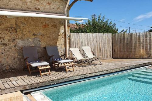 Kolam renang di atau dekat dengan Lavande- Family Villa with Pool near Pezenas