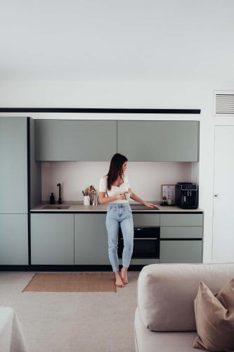 Dapur atau dapur kecil di Vibra Moorea