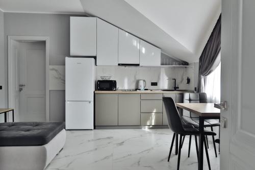 Dapur atau dapur kecil di Апарт-готель LOGOS