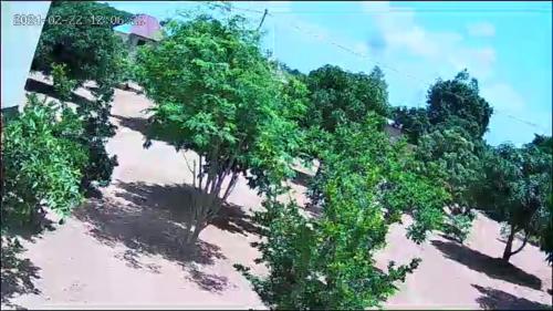 an overhead view of a hill with trees on it at Home Boy Lodge in Dodoma