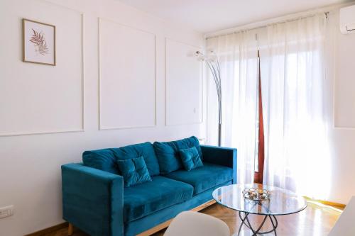 Χώρος καθιστικού στο Apartment Ban Zagreb