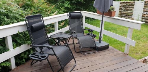 Zahrada ubytování Weißenthalsmühle Birkenhäuschen