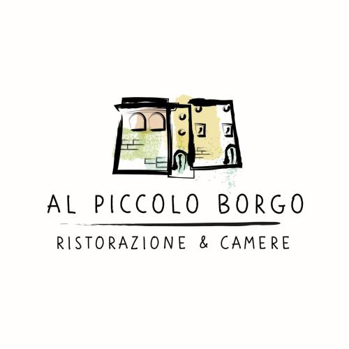 a logo for a pizzeriarioriorio historique and camera at Al Piccolo Borgo Locanda Con Alloggio in Castelnuovo Parano