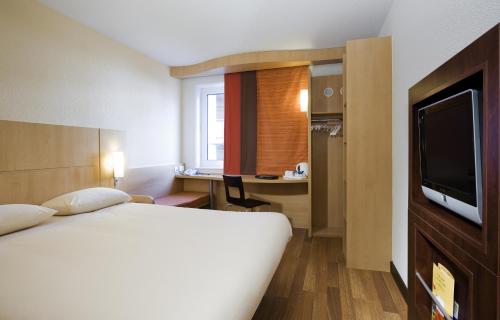 Cama o camas de una habitación en ibis Bristol Temple Meads
